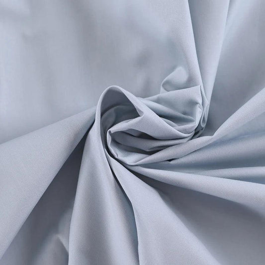 Enera Slumber Collection Winter Sky Color Plain King Size double Bedsheet with 2 pillow covers - enera