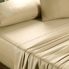 D'Decor Marzipan Collection Viola Colour King Size double Bedsheet with 2 pillow covers - enera