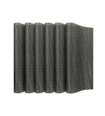 Enera Vinyl Black & White Color 30x45 cm Table Mat - enera