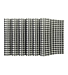 Enera Vinyl White & Black Color 30x45 cm Table Mat - enera