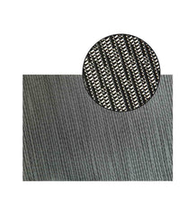 Enera Vinyl Black & White Color 30x45 cm Table Mat - enera