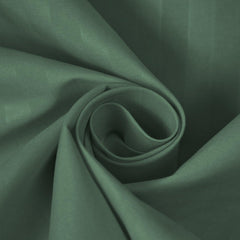 Enera Satin Stripe Moss Color King Size Bedsheet With 2 Pillow Covers-300TC(100% Cotton) - enera