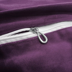 Enera Casper Sn 47 Purple Color 11x19 Inch Plain Cushion Cover - enera
