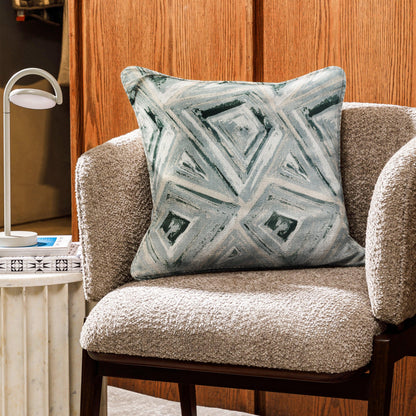 Enera Coop Vane Sn 29 Green Color 16x16 Inch Cushion Cover - enera