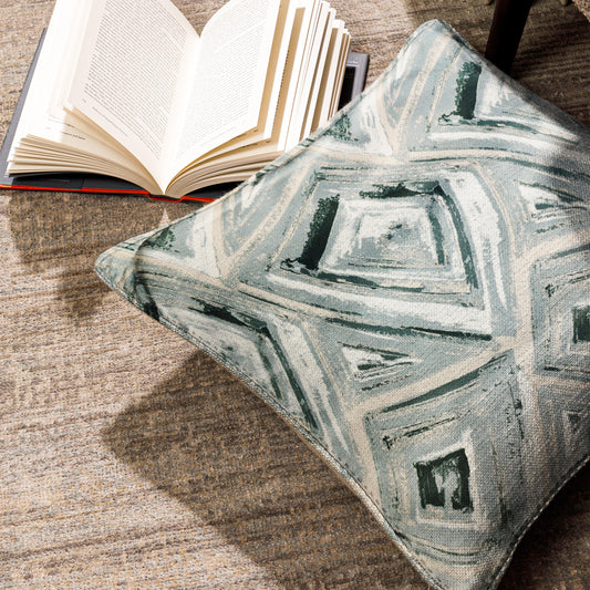 Enera Coop Vane Sn 29 Green Color 16x16 Inch Cushion Cover