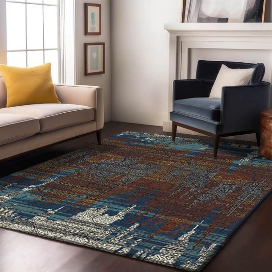 Enera Austin 12 OJ8-X Collection Multi Color 160x230 cm Stylish Carpet - enera