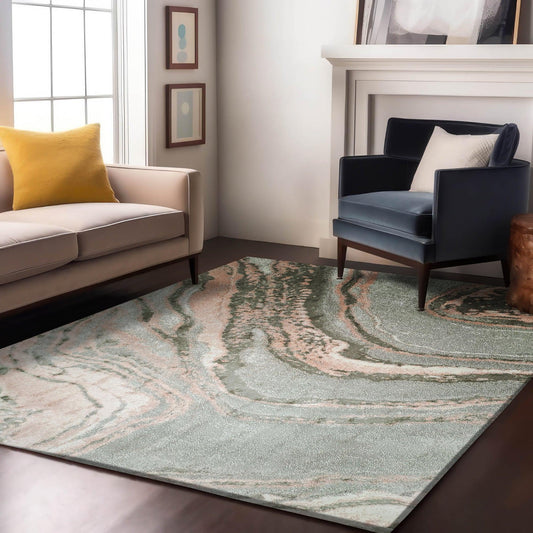 Enera Bloom 466154 AK102 Collection Multi Color 160x230 cm Carpet - enera