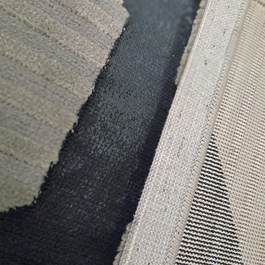 Enera Chalon MT10700 Sterling Black Collection Multi Color 160x230 cm Stylish Carpet - enera