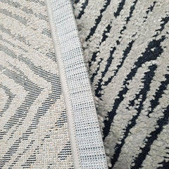 Enera Charlon MT10600 Collection Sterling Black Color 160x230 cm Stylish Carpet - enera