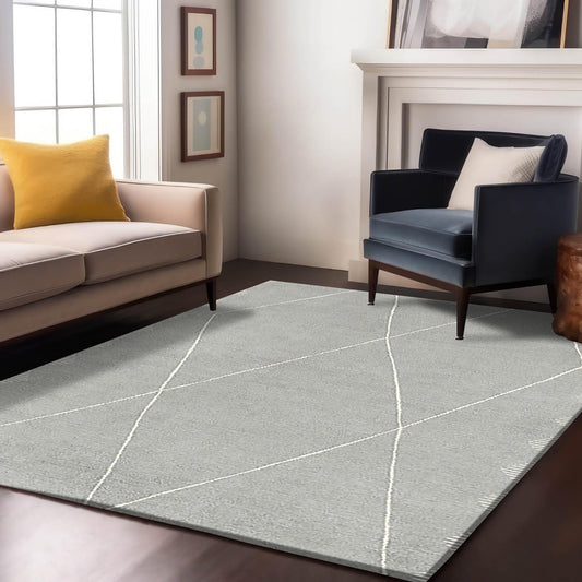 Enera Fjord 50405-670 Collection Grey Color 160x230 cm Carpet - enera