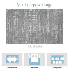 Enera Opus 54253-670 Collection Dark Grey Color 160x230 cm - enera