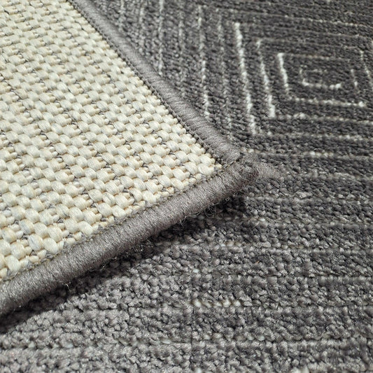 Enera Reflex 40113-30 Collection Dark Grey Color 160x230 cm Carpet - enera