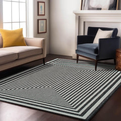 Enera Reflex-30 Collection Black & White Color 160x230 cm Stylish Carpet - enera