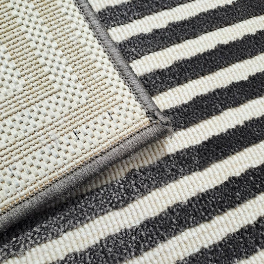 Enera Reflex-30 Collection Black & White Color 160x230 cm Stylish Carpet - enera