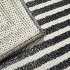 Enera Reflex-30 Collection Black & White Color 160x230 cm Stylish Carpet - enera