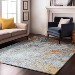 Enera Rossini 2060 BO1-O Collection Grey Color 160x230 cm Stylish Carpet - enera