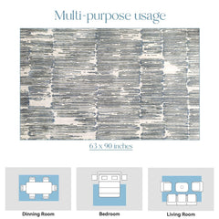 Enera Sierra 45601-900 Collection Grey Color 160x230 cm Stylish Carpet - enera