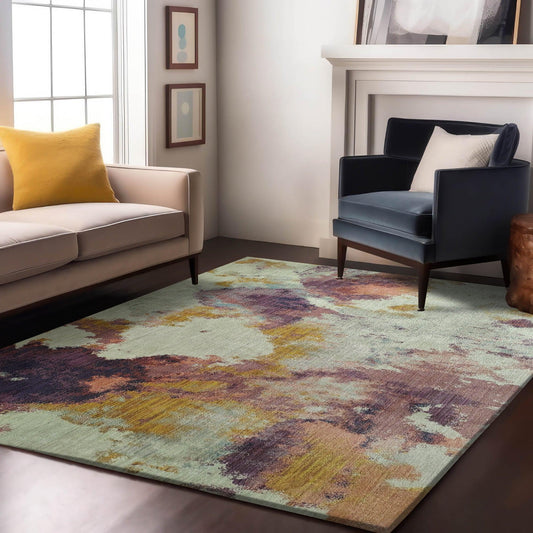 Enera Xanadu 8021 LO6-W Collection Multi Color 160x230 cm Stylish Carpet - enera