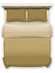 D'Decor Esteem Collection Balayage & Fall Leaf Color Double Bed Comforter Set - enera