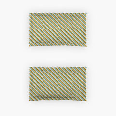 Enera Optima Collection Eloise-Evergreen Color Printed Fitted Sheet - enera