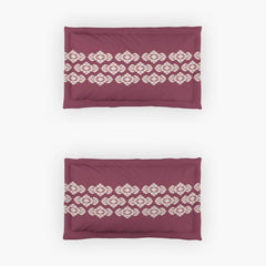 Enera Optima Collection Morocco-Plum Color Printed Fitted Sheet - enera