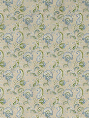 Enera Optima Collection Camelia-Blue Bell Color Printed Fitted Sheet - enera