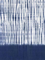 D'Decor Indigo Moods Shibori-Blue Horizon King Size Double Bedsheet - enera