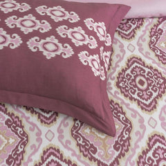 D'Decor Optima Collection Morocco-Plum Single Bedsheet - enera