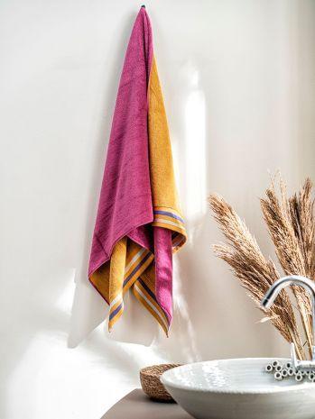 D'Decor Zest Collection Sunshine Rose Bath Towel - enera