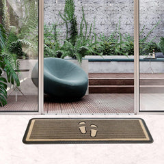 Enera OM Brown & Black 40 x 120 cm Doormat (PPMF00BJE) - enera