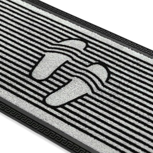 Enera OM Grey & Black (40 x 120 cm) Doormat (PPMF0039BJE) - enera