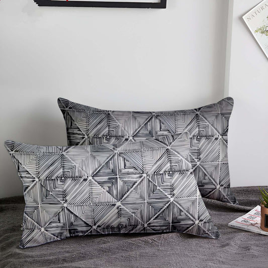 Enera KCF Pina 29227 Grey Color 11x19 Inch Cushion Cover - enera