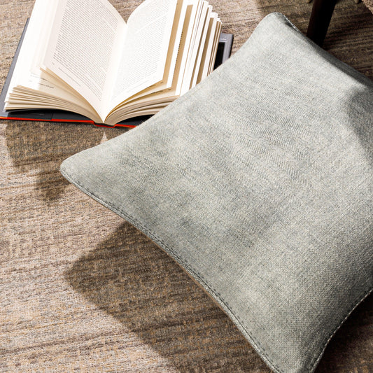Enera KCF Emor 33723 Light Green Color 16x16 Inch Cushion Cover - enera