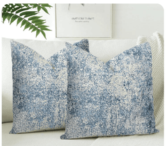 Enera KCF Pina SN-29201 Blue Color 16x16 Inch Cushion Cover - enera