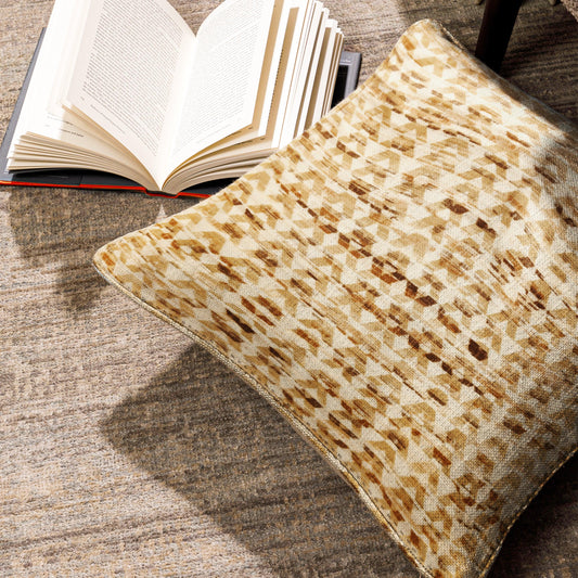 Enera KCF Pina Sn 29217 Beige Color 16x16 Inch Cushion Cover