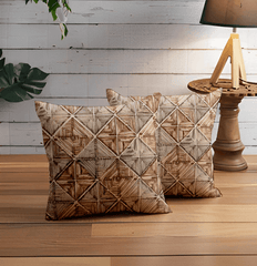 Enera KCF Pina SN-29219 Cream Color 16x16 Inch Cushion Cover - enera