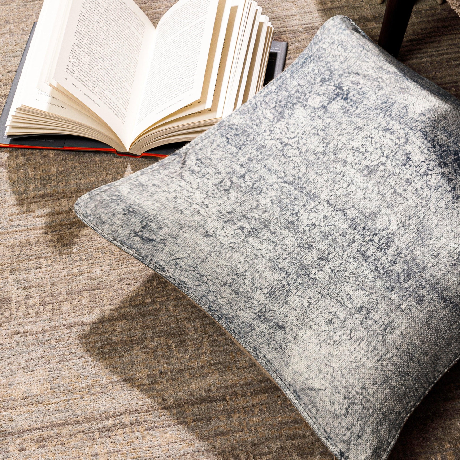 Enera KCF Pina Sn 29224 Grey Color 16x16 Inch Cushion Cover
