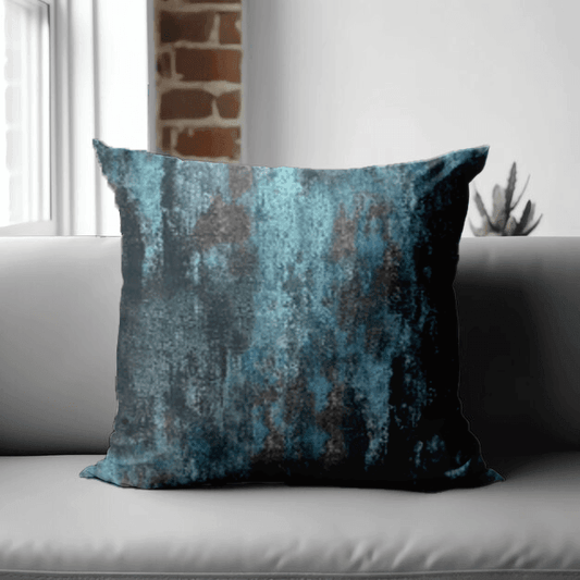 Enera KCF Pers-707 Dark Blue Color 18x18 Inch Cushion Cover - enera