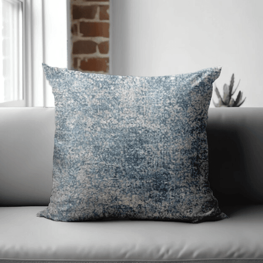 Enera KCF Pina Sn 29201 Blue Color 18x18 Inch Cushion Cover - enera