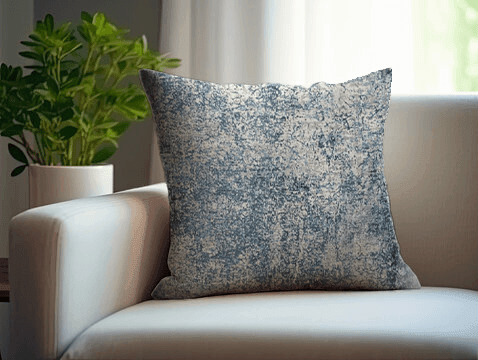 Enera KCF Pina Sn 29201 Blue Color 20x20 Inch Cushion Cover - enera