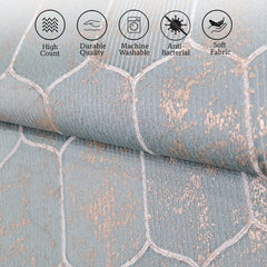 Enera DDR Char 38 Texture Sky Color 16x16 Inch Cushion Cover - enera