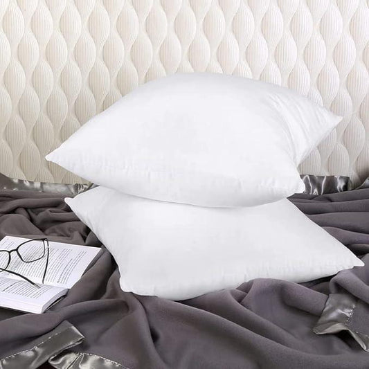 Enera Premium Polyester Fibre White (12 x 12 Inch) Cushion Fillers - Pack of 1 Pcs - enera