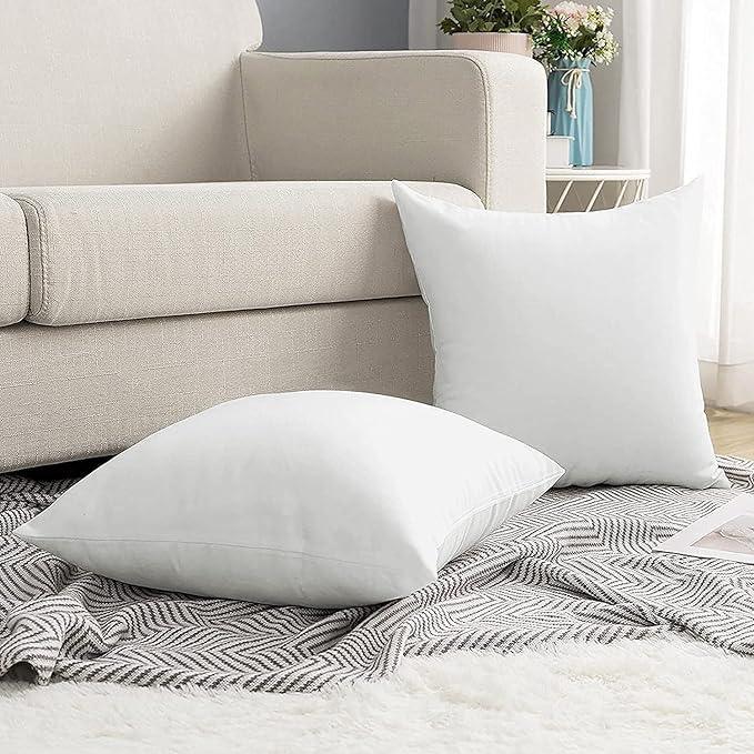 Enera Premium Polyester Fiber White Cushion Fillers(20 x 20 Inches) - Pack of 1 Pcs - enera