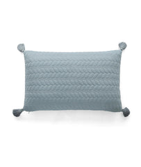 Enera Uzoma Cadet Blue and Alice Blue Color King Size Bedcover - enera
