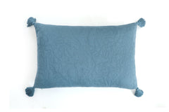 Enera Summer Beauty Aegean Blue color King Size Bedcover - enera