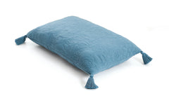 Enera Summer Beauty Aegean Blue color King Size Bedcover - enera