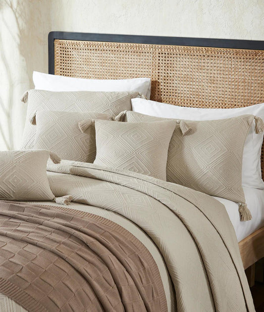 Enera Aysel Pale whisper Color King Size Bedcover - enera