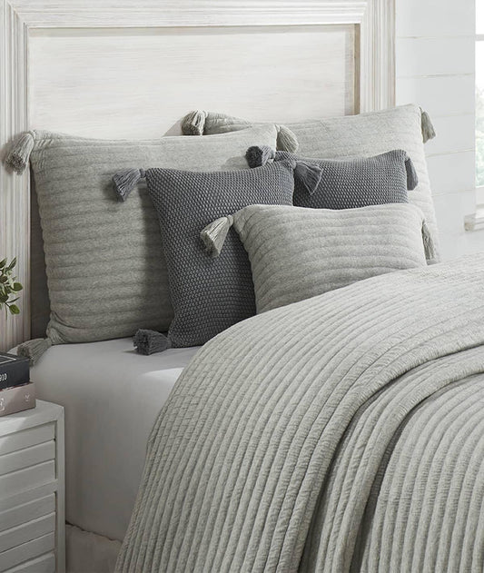 Enera Waseme Vanilla Grey Color King Size Bedcover - enera