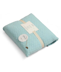Enera Quardline Baby Blue Color Double Bed Dohar - enera