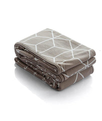 Enera 3D Cubic Stone & Natural Color Double Bed Dohar - enera